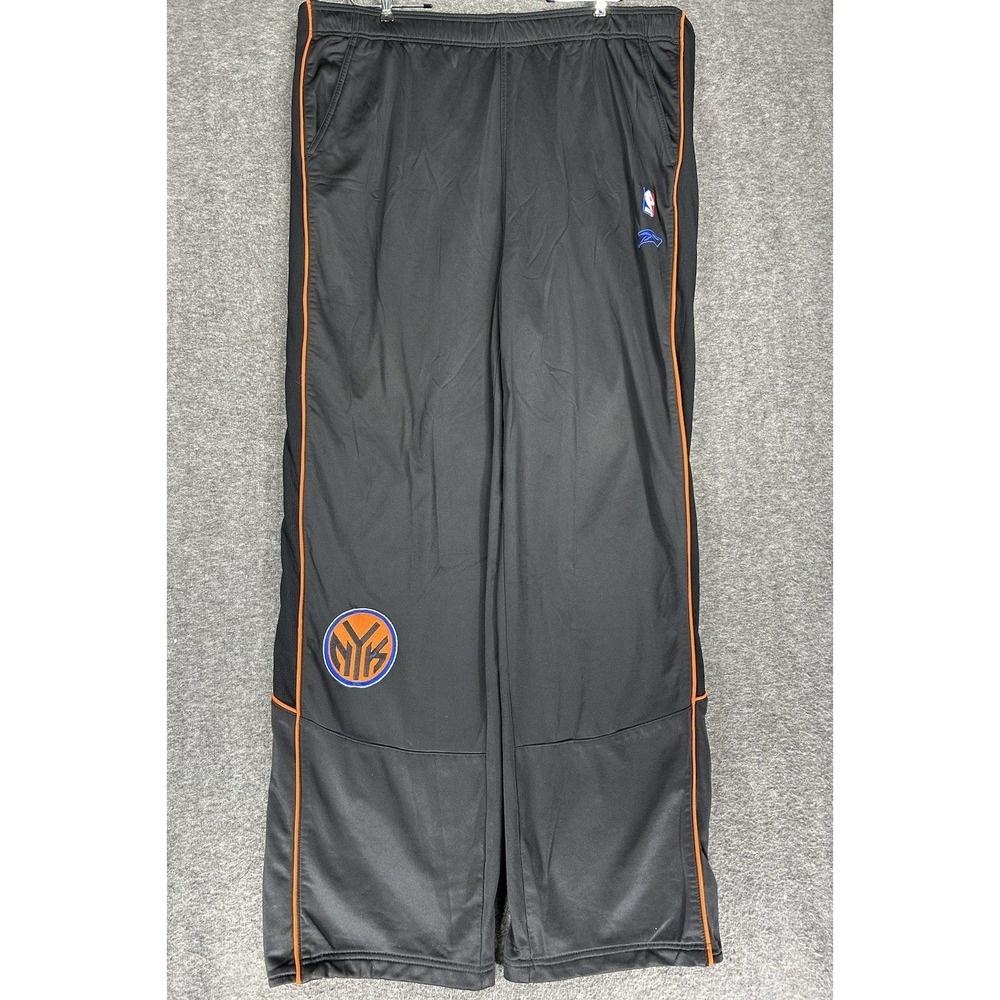 Vintage New York Knicks Reebok Tear Away Pants Mens 2XLT (Fits 46x34) Drawstring
